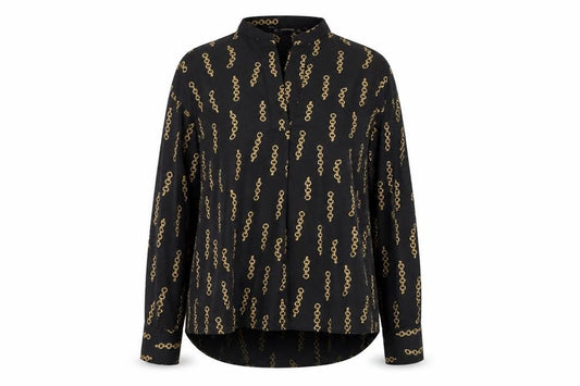 Womens UK Size XS Zara Basic Black Basic Blouse