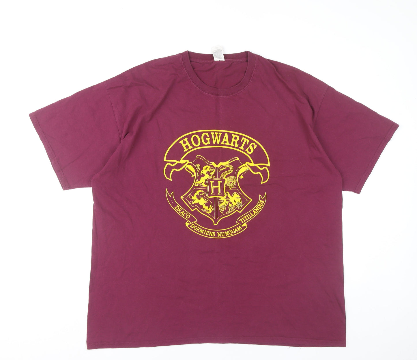 Mens UK Size 2XL Harry Potter Purple  T-Shirt
