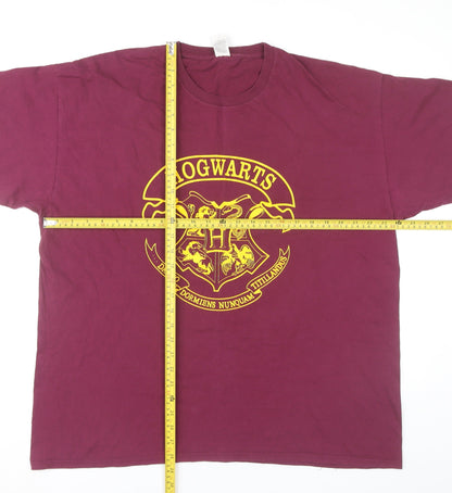 Mens UK Size 2XL Harry Potter Purple  T-Shirt