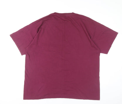 Mens UK Size 2XL Harry Potter Purple  T-Shirt