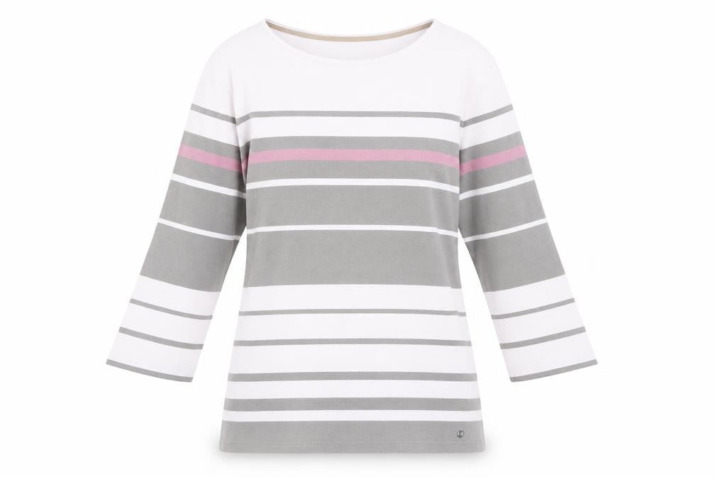 Womens UK Size 12 Olsen Multicoloured Basic T-Shirt
