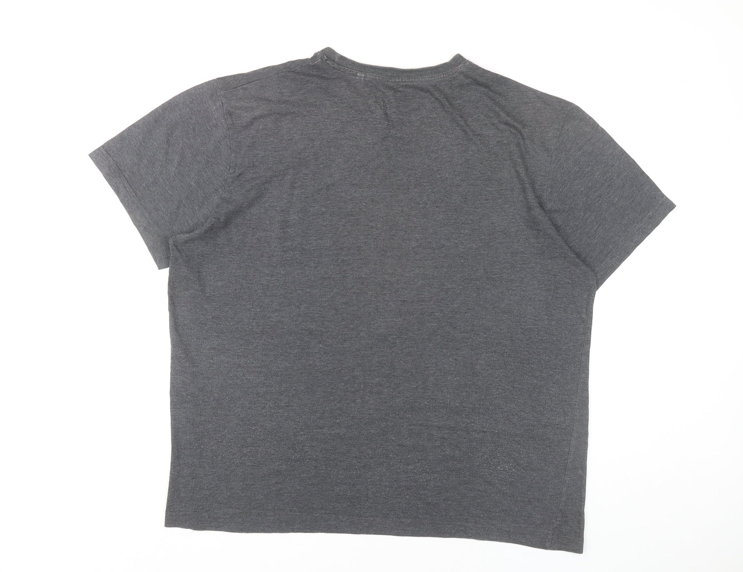 The Rolling Stones Men's Grey Graphic Band T-Shirt L