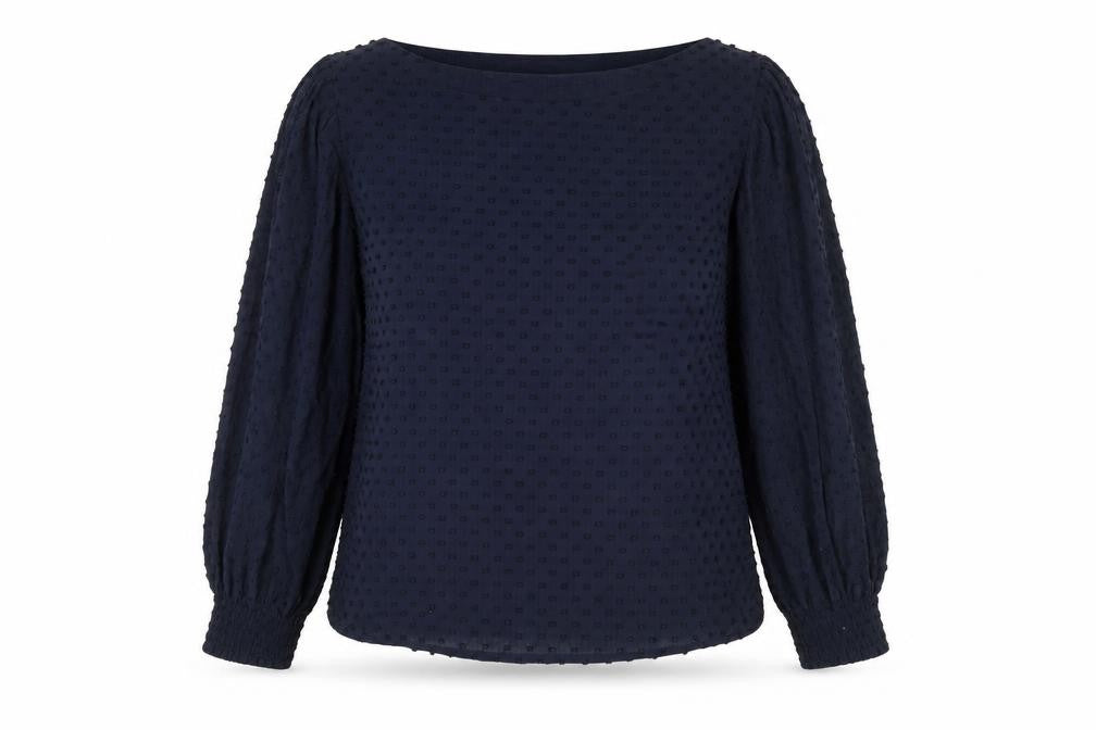 Womens UK Size S Zara Blue Tunic Blouse