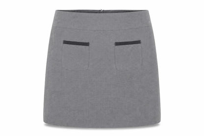 New Look Women’s Grey Size 12 Pencil Skirt Workwear Office