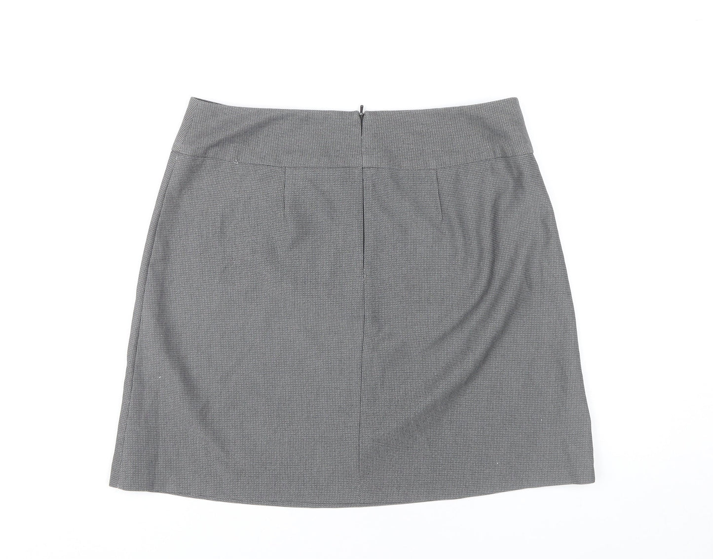 New Look Women’s Grey Size 12 Pencil Skirt Workwear Office