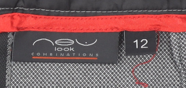 New Look Women’s Grey Size 12 Pencil Skirt Workwear Office