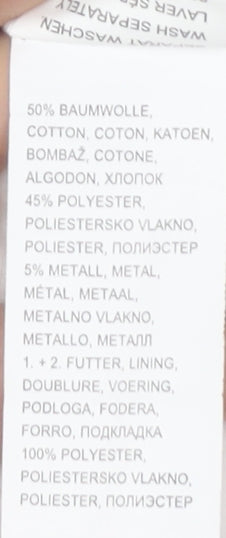 Barbara Lebek Womens White Size 14 Full Zip Casual Jacket