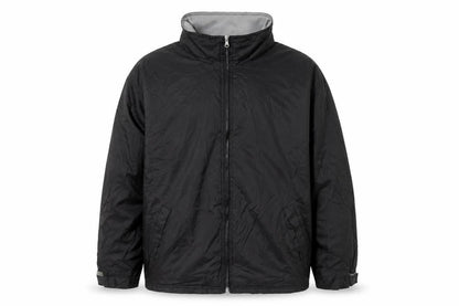 Unisex Adults UK Size L B&C Collection Black Windbreaker Coat
