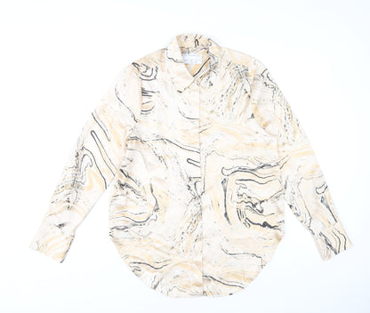 Primark Women’s Multicoloured Collared Button-Up Shirt Size 12