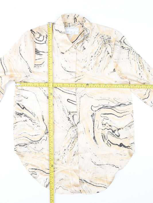 Primark Women’s Multicoloured Collared Button-Up Shirt Size 12