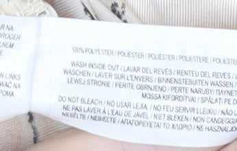 Primark Women’s Multicoloured Collared Button-Up Shirt Size 12