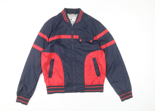 Mens UK Size M Topman Multicoloured Varsity Jacket