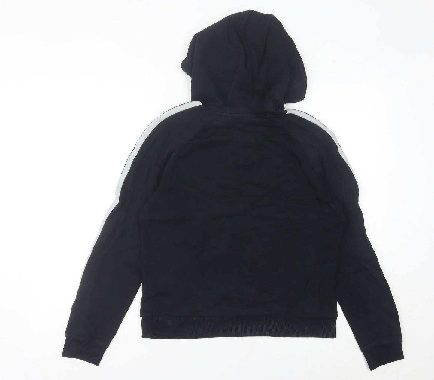 Fila Women’s Black Hoodie UK 10 Pullover Regular Fit Sportswear