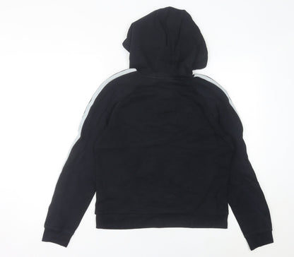 Fila Women’s Black Hoodie UK 10 Pullover Regular Fit Sportswear