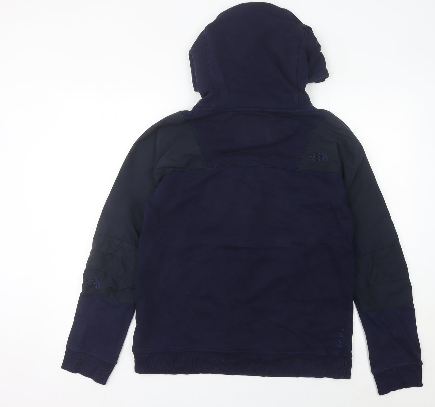 The North Face Mens Blue Pullover Hoodie L Hooded Outdoor Sweatshirt