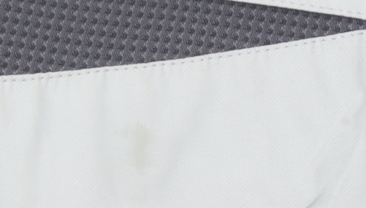 Adidas Men's Grey Track Jacket M Regular Fit Full Zip Sportswear