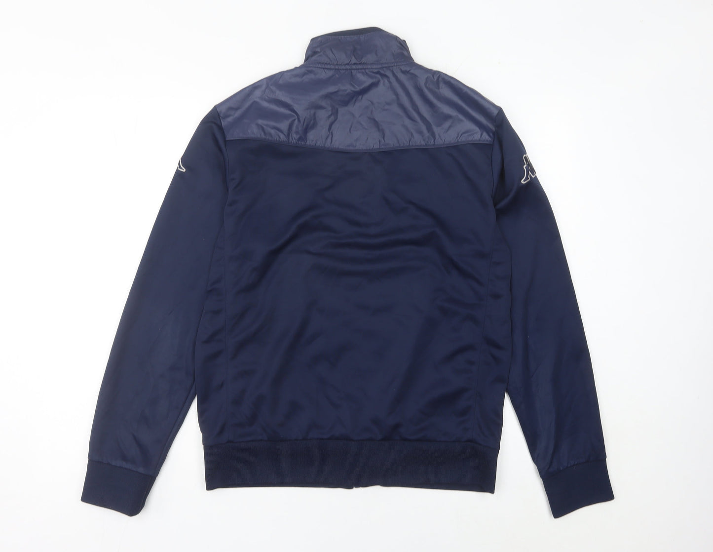 Kappa Men’s Blue Track Jacket Size M Full Zip Lightweight Sportswear