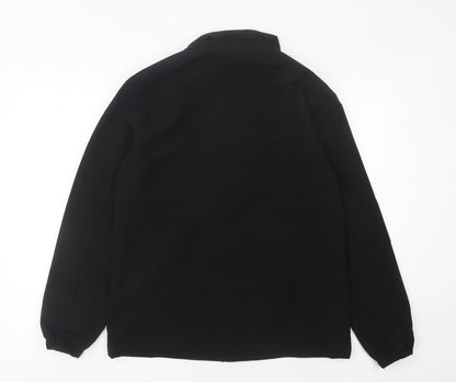 Nike Men’s Black Medium Track Jacket Lightweight Zip Sports