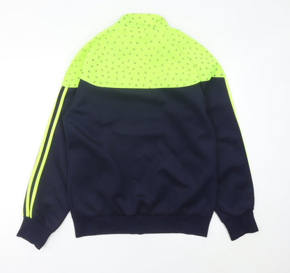 Adidas Mens XL Blue Green Track Jacket Full Zip Sportswear