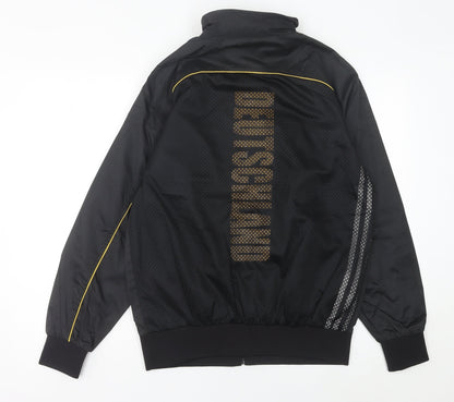 Adidas Men's Black Track Jacket L Regular Fit Football Training