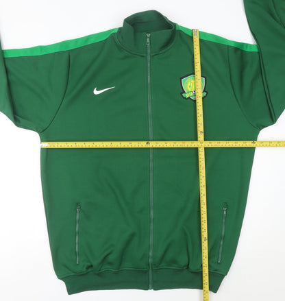 Nike Men's Green 2XL Track Jacket Football Beijing Logo Full Zip