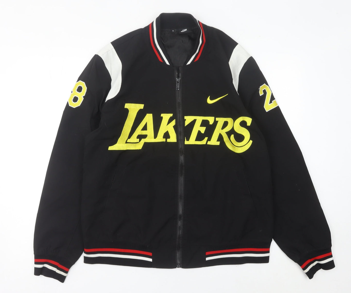 Nike Men’s Black Lakers Varsity Jacket Size S Basketball