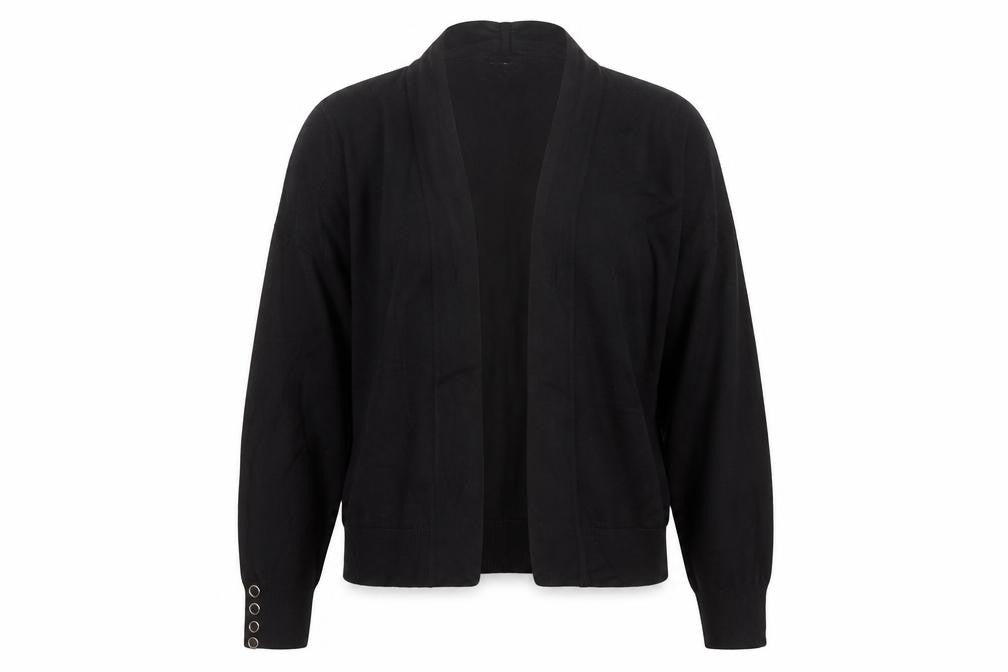 Womens UK Size S Wallis Black Cardigan Jumper