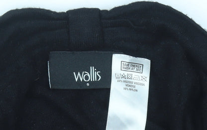 Womens UK Size S Wallis Black Cardigan Jumper