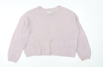 Womens UK Size M Jacqueline de Yong Purple Pullover Jumper