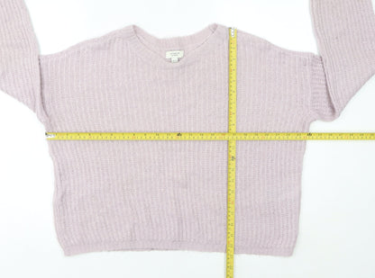 Womens UK Size M Jacqueline de Yong Purple Pullover Jumper