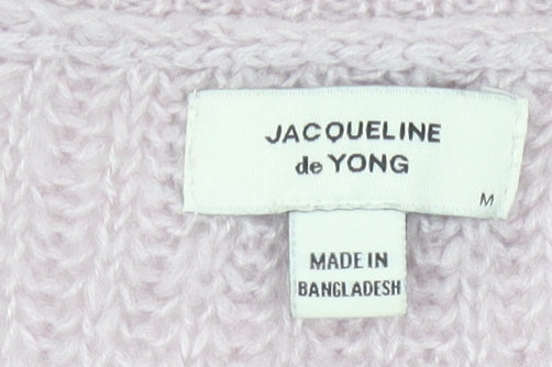 Womens UK Size M Jacqueline de Yong Purple Pullover Jumper