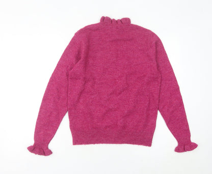 Womens UK Size M RR Pink Pullover Jumper