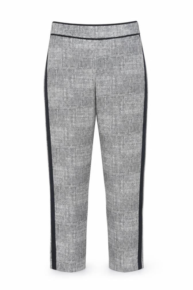 Womens UK Size 10 Long NEXT Slim Fit Business Casual Workwear Grey Trousers