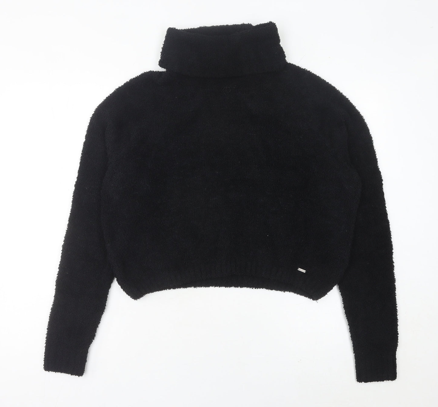 Womens UK Size L Hollister Black Pullover Jumper