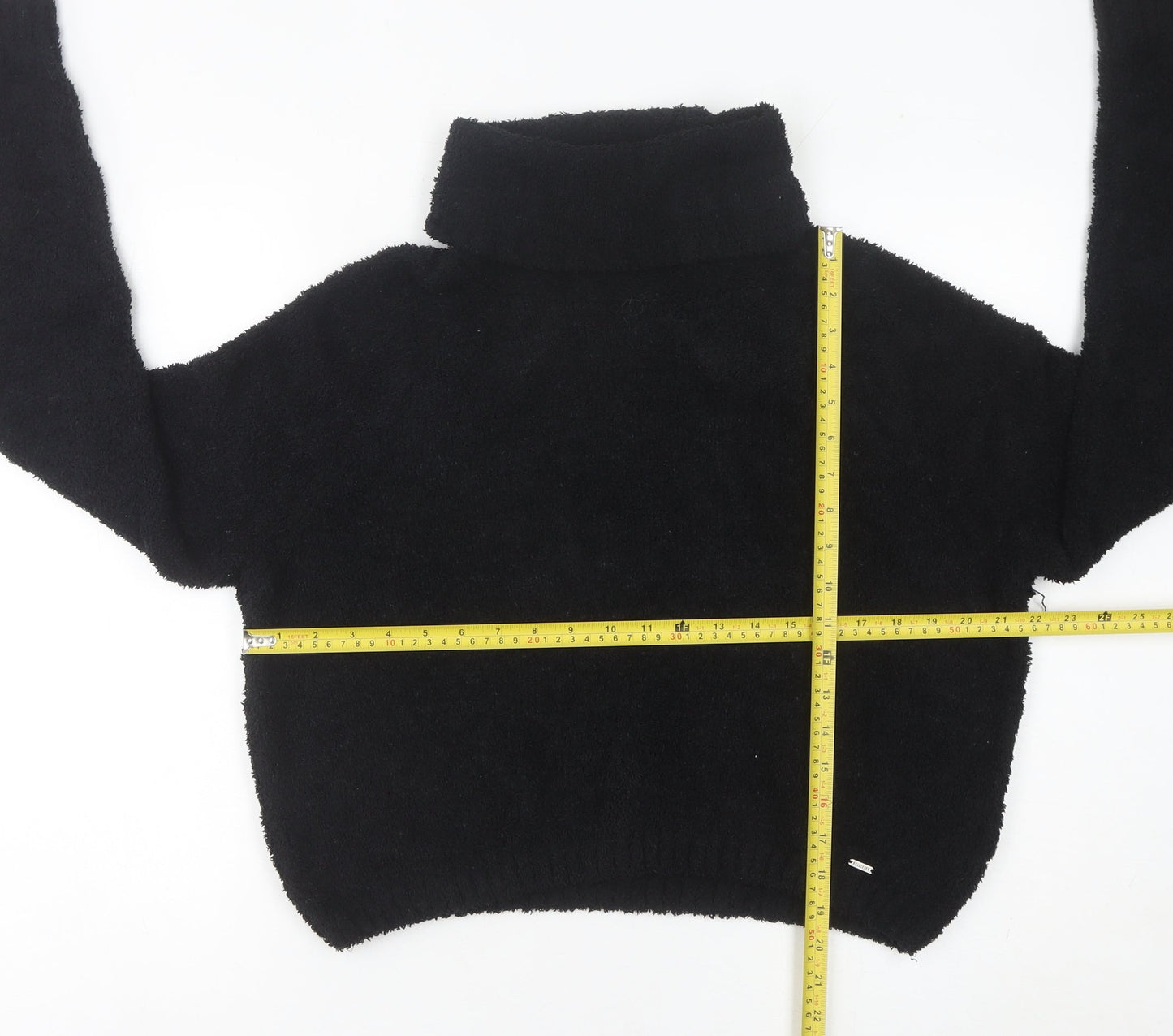 Womens UK Size L Hollister Black Pullover Jumper