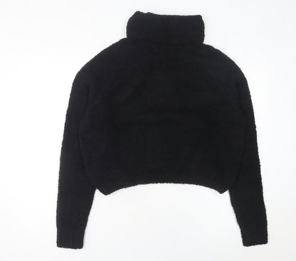 Womens UK Size L Hollister Black Pullover Jumper
