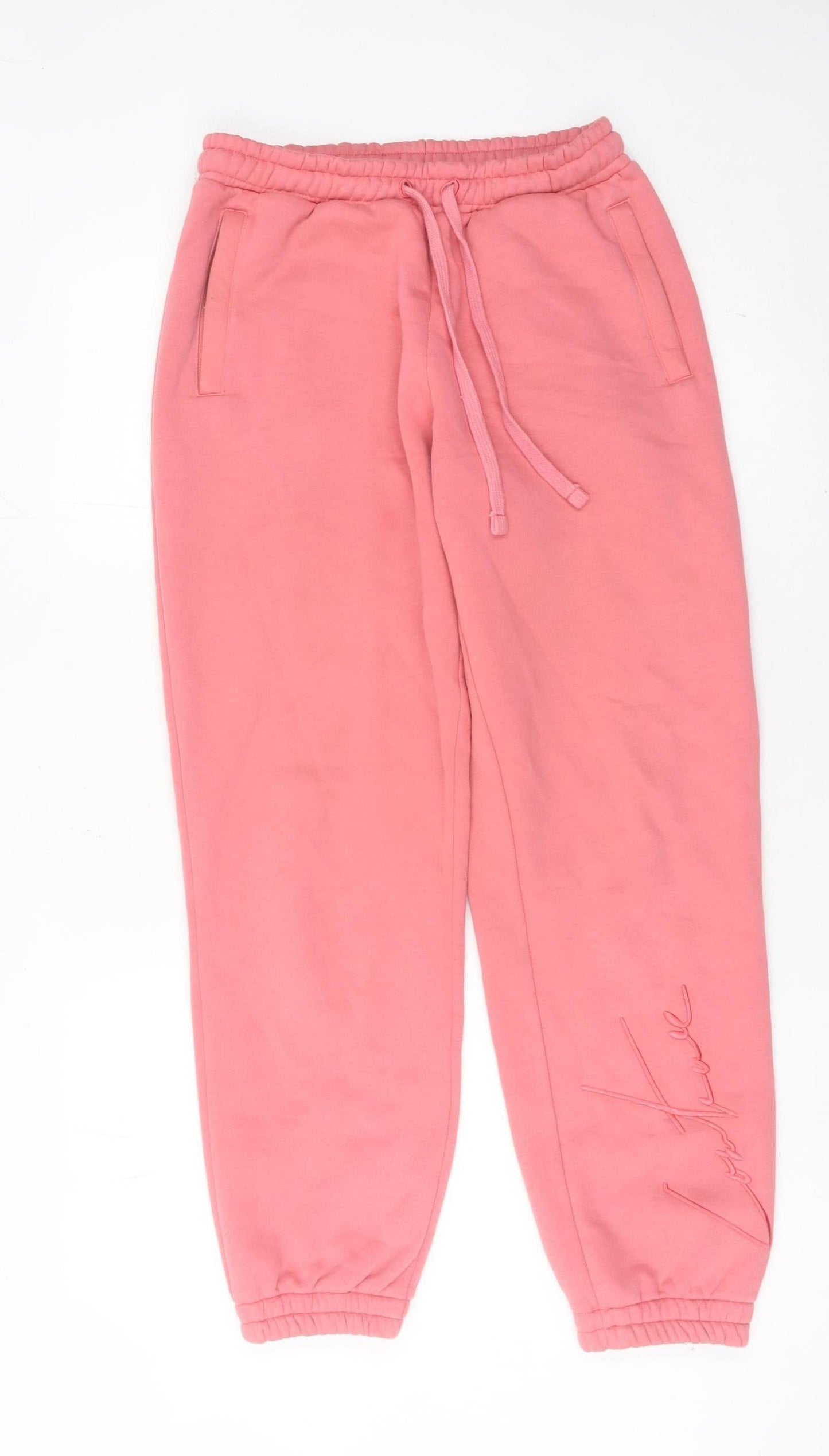 The Couture Club Womens Pink Jogger Sweatpants Size 8 Regular Fit