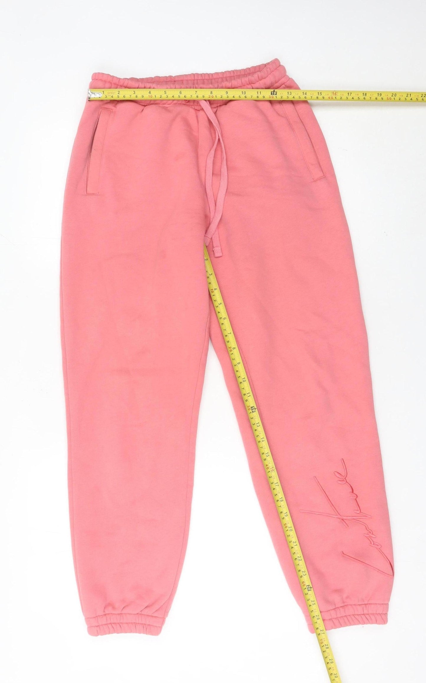 The Couture Club Womens Pink Jogger Sweatpants Size 8 Regular Fit