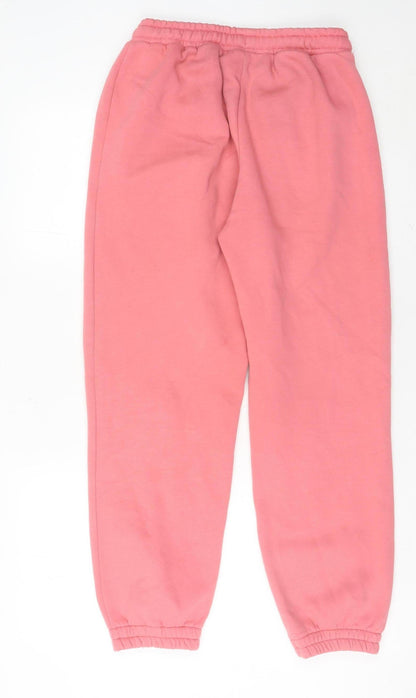 The Couture Club Womens Pink Jogger Sweatpants Size 8 Regular Fit