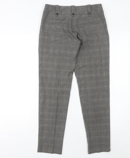 Womens UK Size 8 Miss Selfridge Slim Fit Business Workwear Casual Grey Trousers