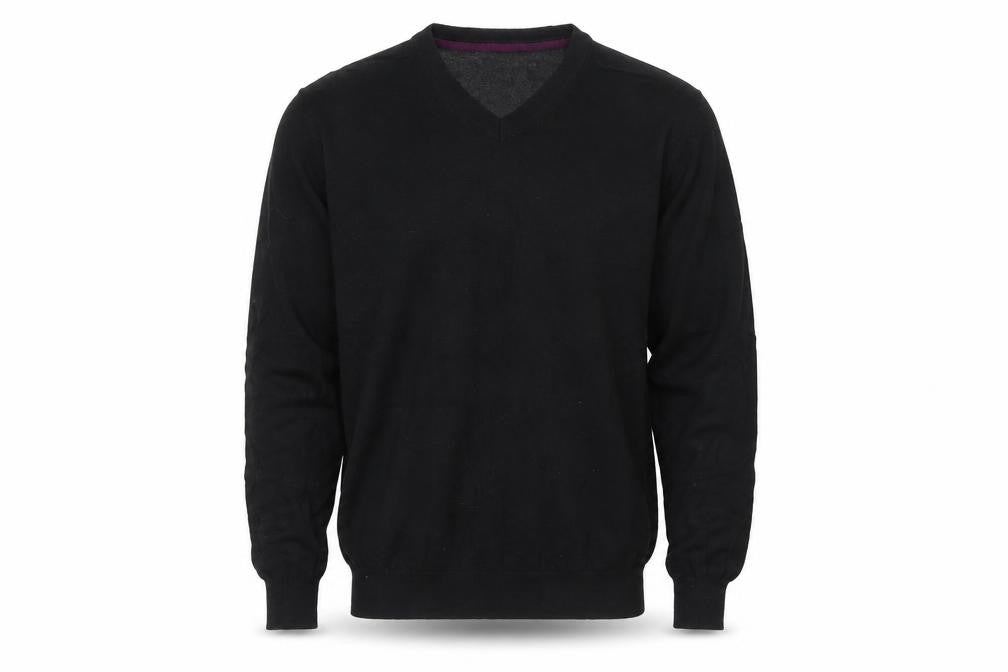 Mens UK Size S Jeff Banks Black Pullover Jumper