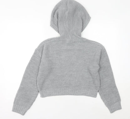 Womens UK Size S Select Grey Pullover Jumper