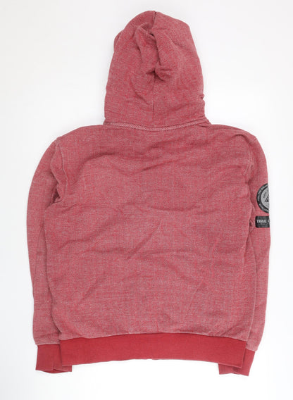 Womens UK Size M New Balance Red Full Zip Hoodie