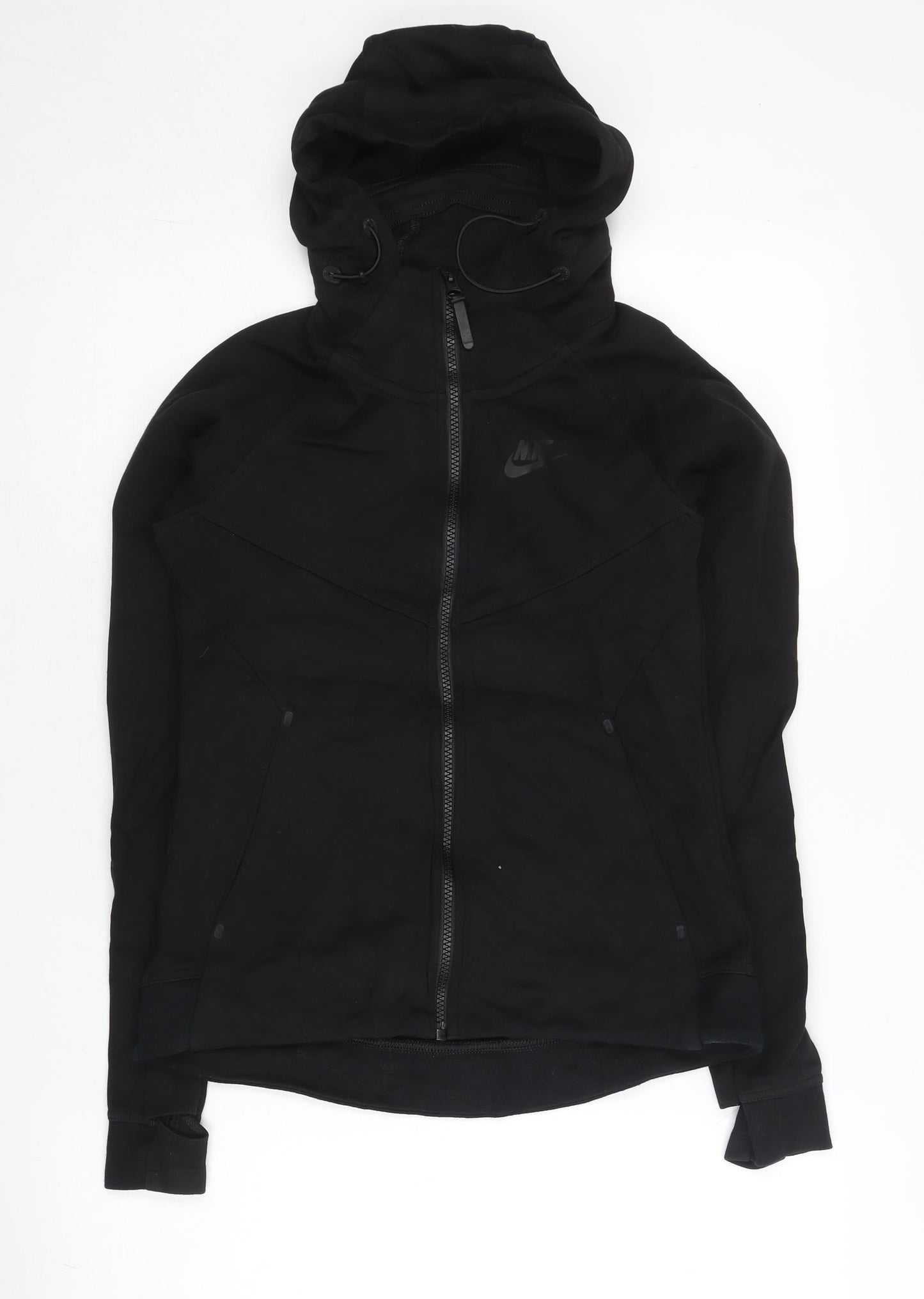 Nike Womens Black Full Zip Hoodie Jacket Size S Sportswear