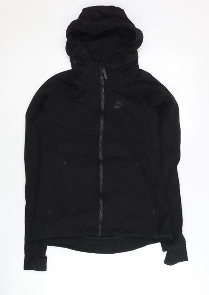 Nike Womens Black Full Zip Hoodie Jacket Size S Sportswear