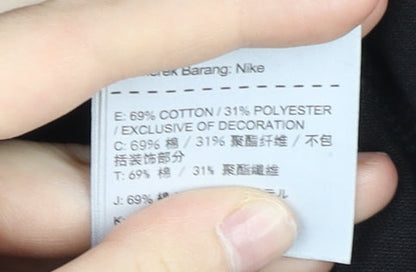 Nike Womens Black Full Zip Hoodie Jacket Size S Sportswear