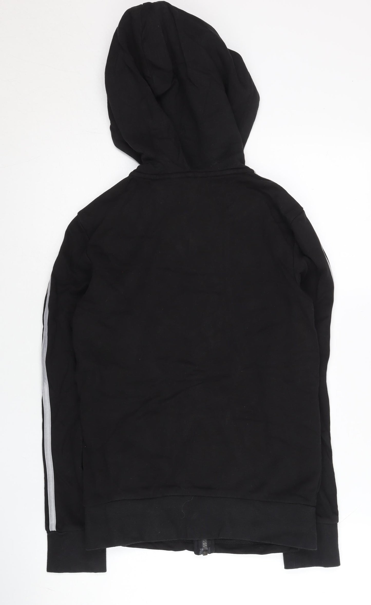 Adidas Women’s Black Full Zip Hoodie Small Sports Logo