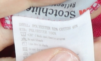 Kappa Womens Red Blue Green Track Jacket Size 12 Retro Full Zip