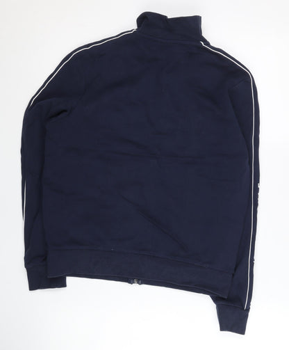 Kappa Womens Blue Track Jacket Size 14 Full Zip Sportswear