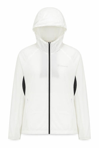 Toread Womens Ivory Windbreaker Jacket Size 8 Hooded Lightweight